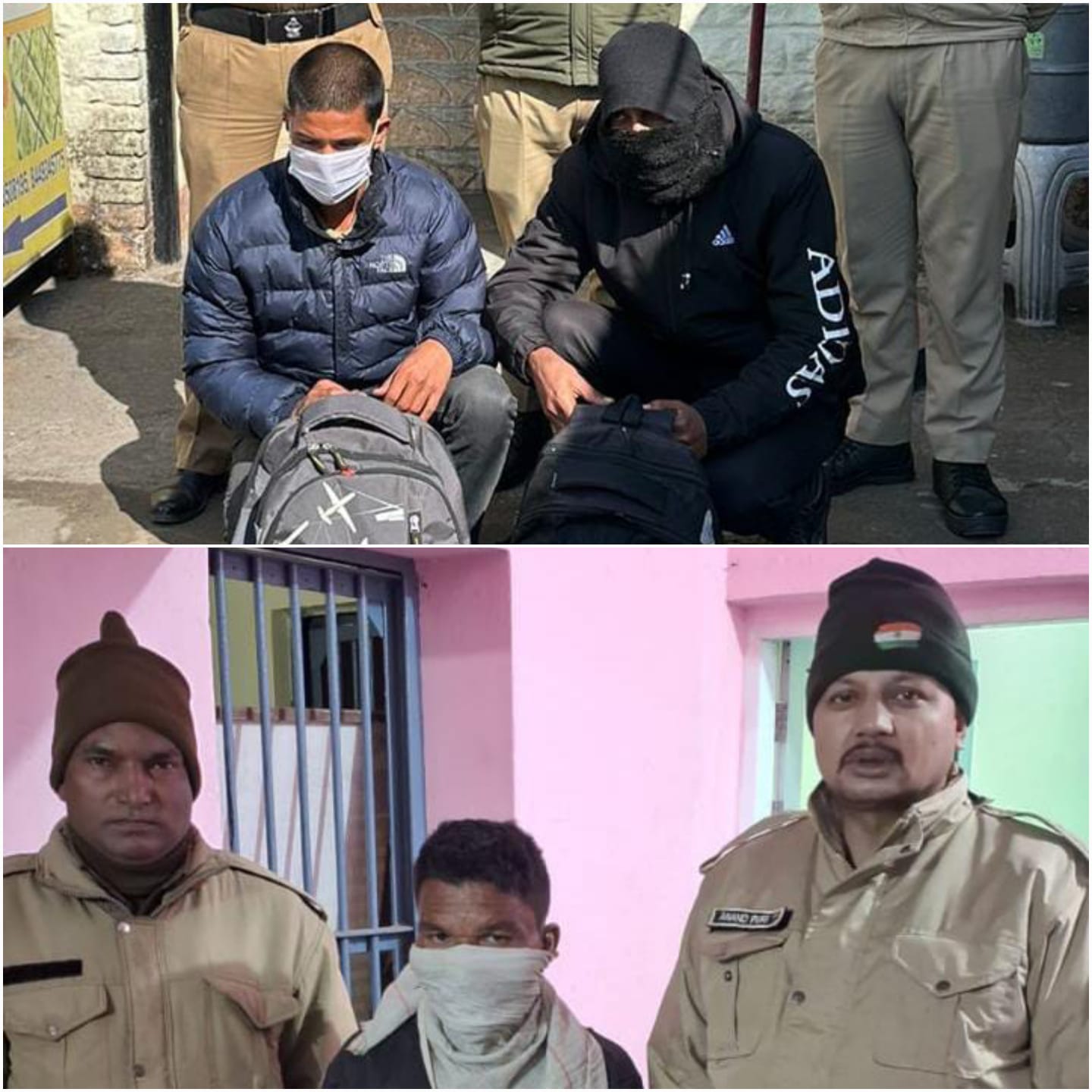 मुखानी व ANTF की संयुक्त टीम एवम लालकुंआ पुलिस ने 3 नशे के तस्करों को किया गिरफ्तार, चरस व अवैध शराब बरामद