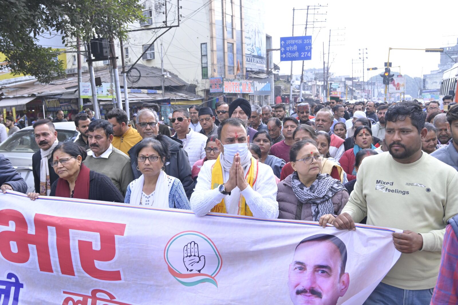 ललित जोशी की मौन पदयात्रा: चुनाव परिणामों पर उठाए गंभीर सवाल, संघर्ष और जन आंदोलन जारी रखने का लिया संकल्प