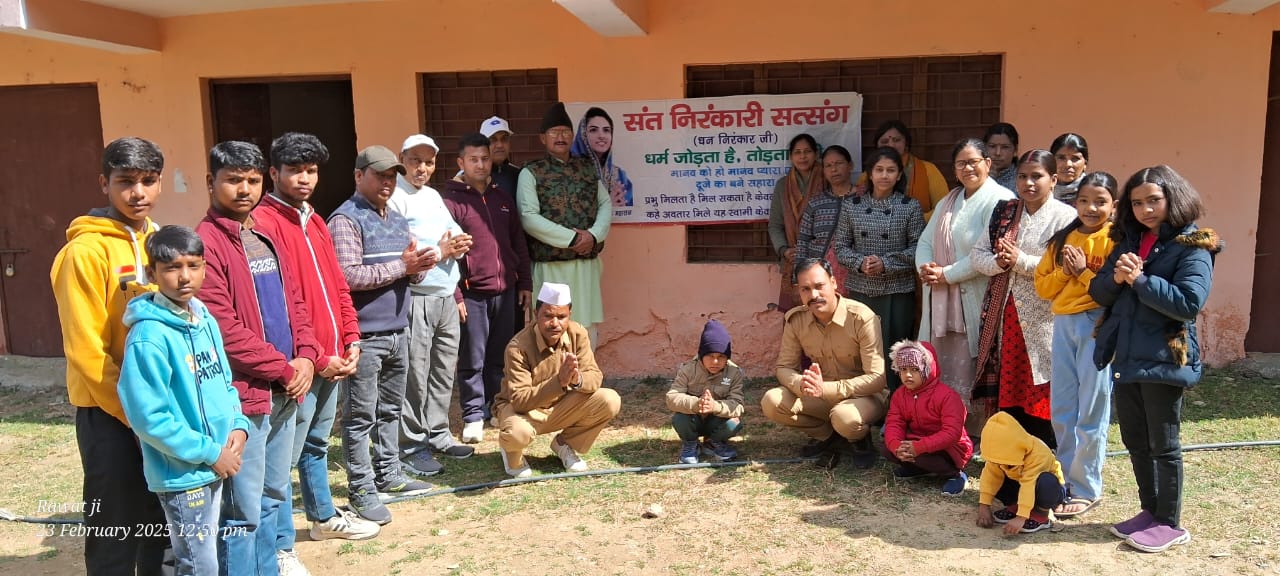 रानीखेत : संत निरंकारी मिशन की ओर से चलाया गया स्वच्छता अभियान। 