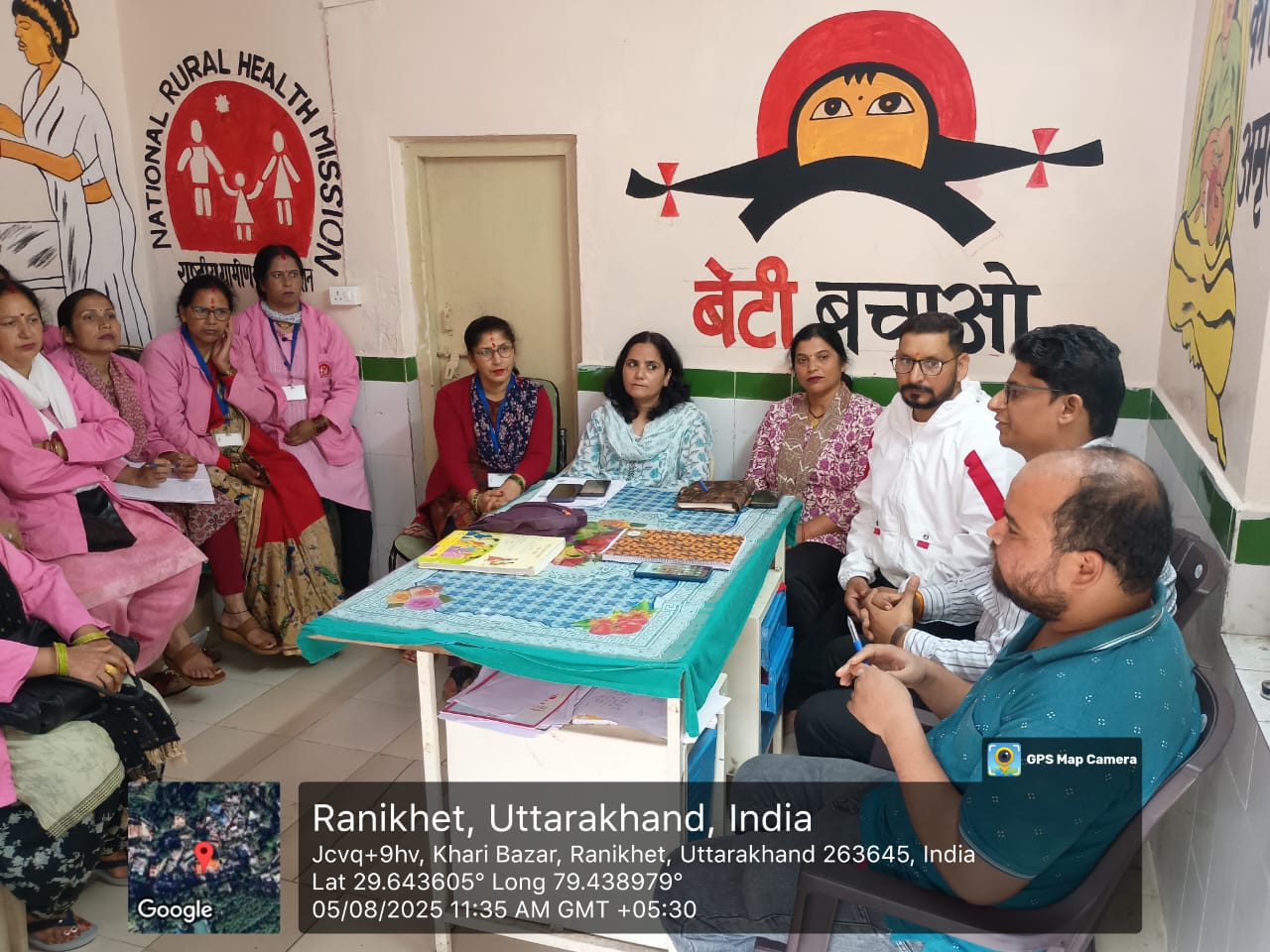 रानीखेत : राजकीय चिकित्सालय में आशा कार्यकर्ताओं की मासिक बैठक का आयोजन