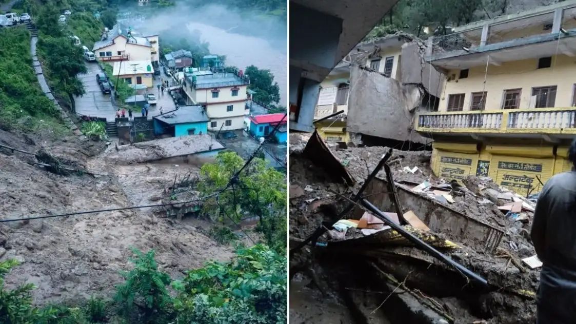 धराली के बाद अब थराली में आसमान से बरसी आफत, बादल फटने से मची भारी तबाही