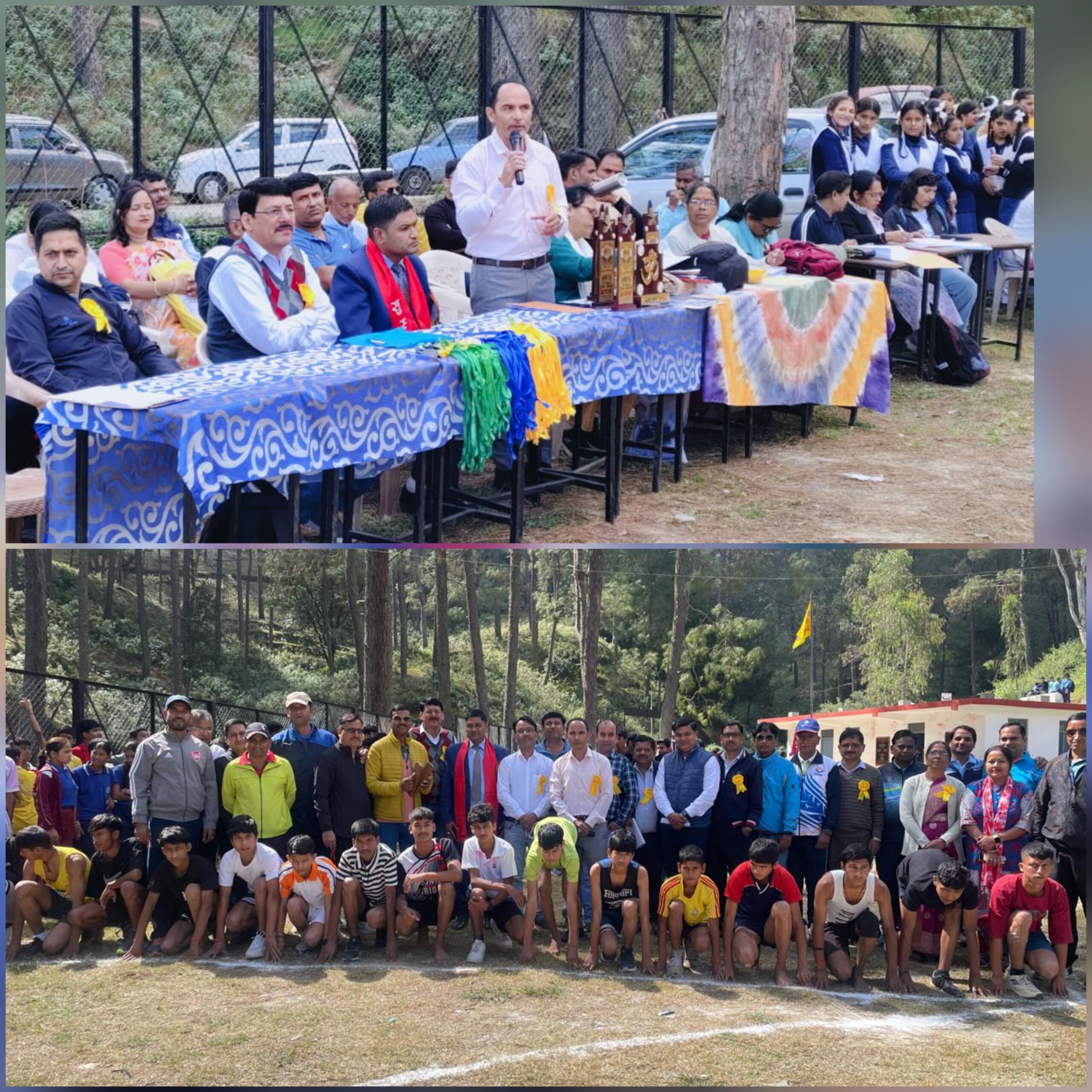 रानीखेत : ताड़ीखेत विकासखंड स्तरीय विद्यालय एथलेटिक्स प्रतियोगिता का भव्य उद्घाटन