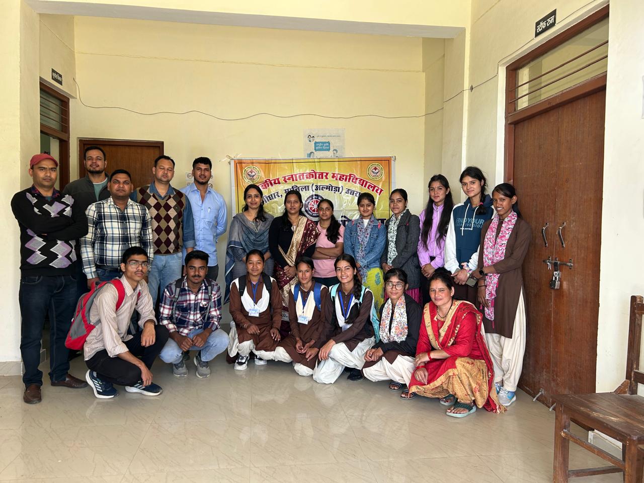 अल्मोड़ा : मानिला महाविद्यालय में ‘कृमि मुक्ति दिवस पर जागरूकता कार्यक्रम’ का आयोजन